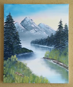 50x60 Peaceful Reflections