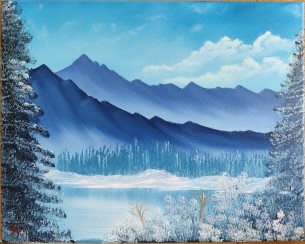 50x40 Wintertime Blues